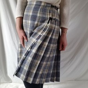 Vintage James Pringle Wool Scotland Wrap Skirt